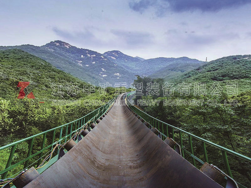 Long-Distance Curved Belt Conveyor