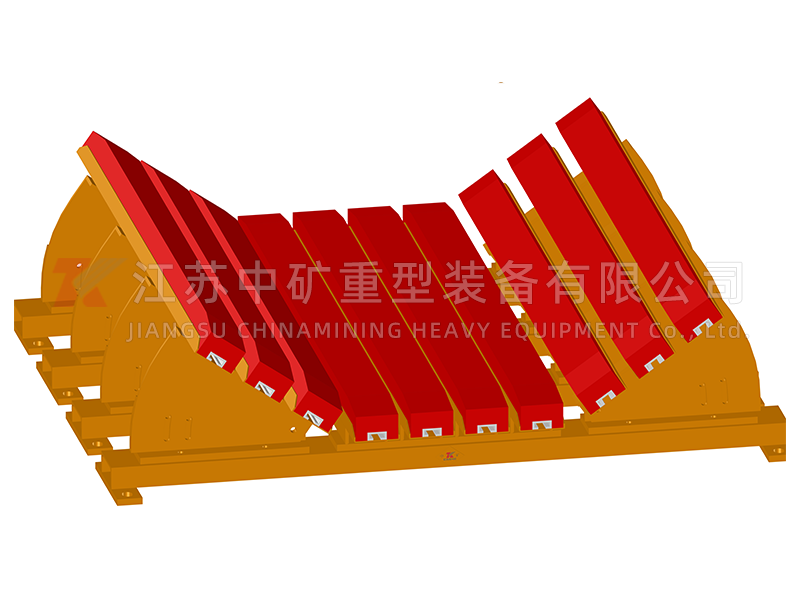 Impact bed of adjustable slot angle ZK-HCC