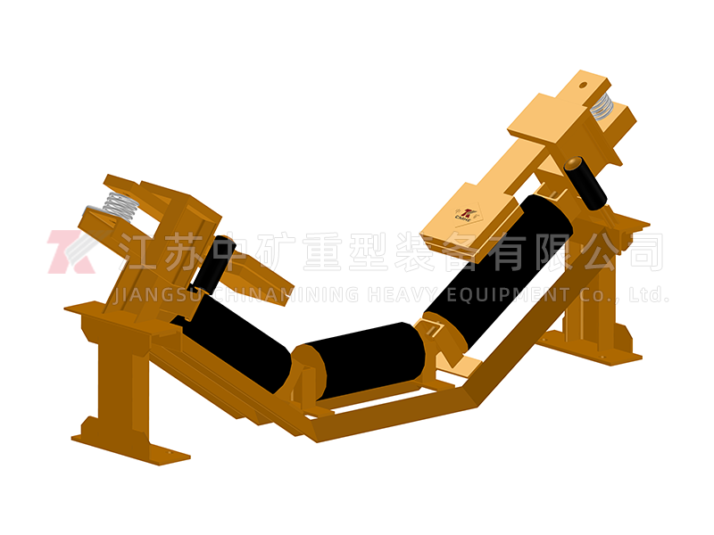 Inverted and broken belt catcher self-locking device