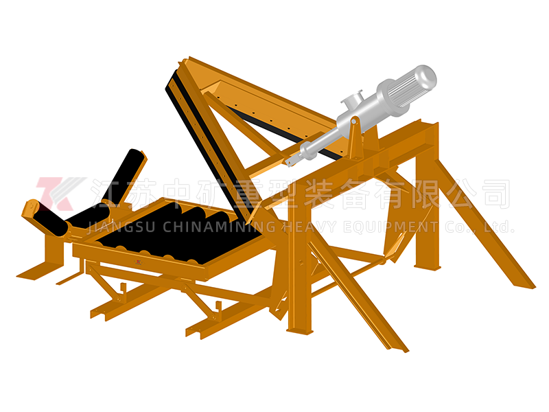 Belt conveyor scraper device