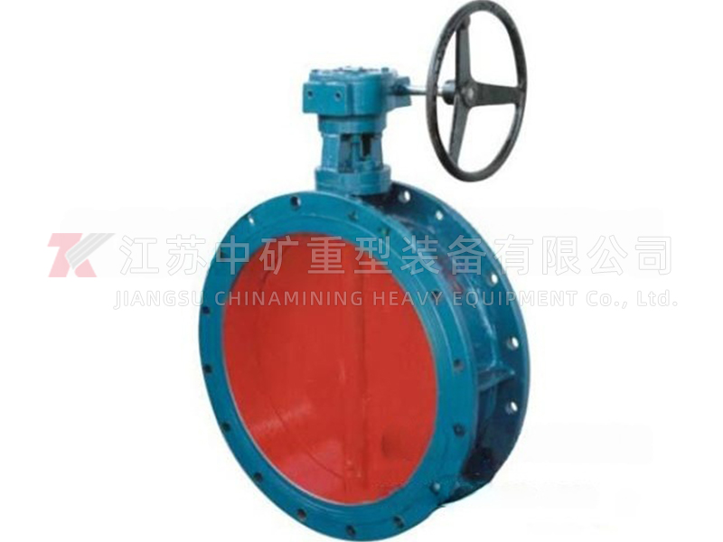 Manual ventilation butterfly valve