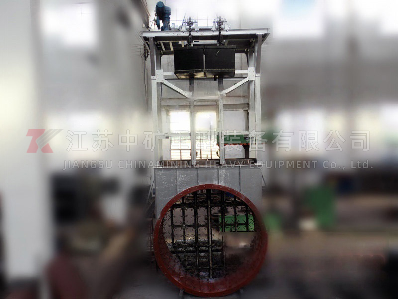 High temperature regulating gate valve (tertiary air valve)