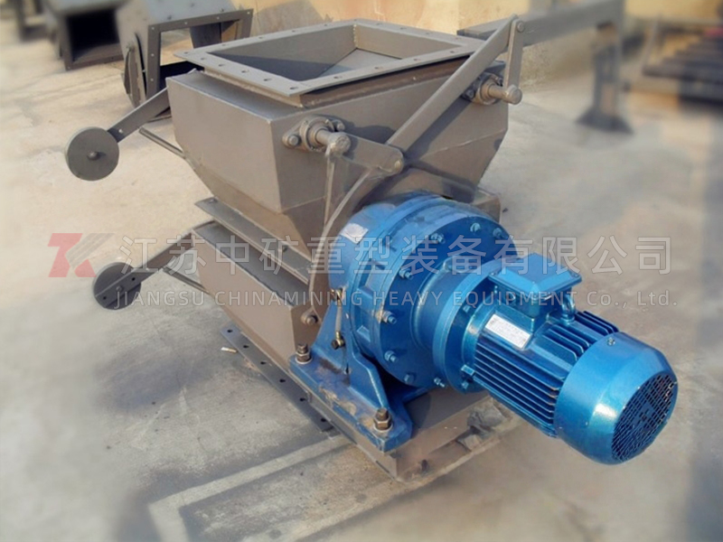 Electric heavy hammer flap air lock ash discharge valve