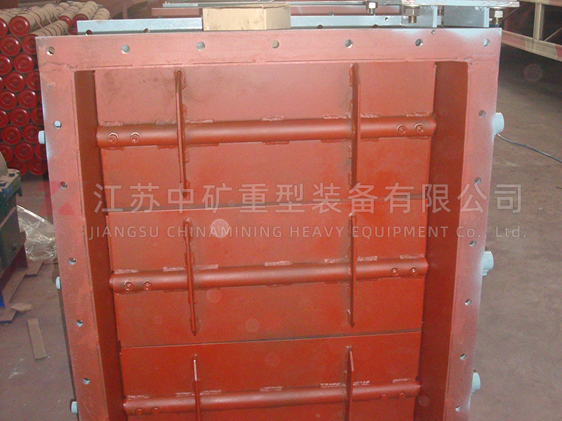Electric window type louver valve